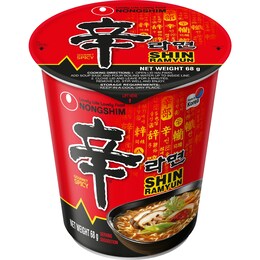 Nongshim Shin Nongshim Shin Cup Noodle Soup 68g