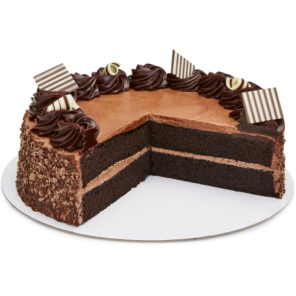 Celebration Cake Masked Chocolate Mud Rosette 10 Inch each