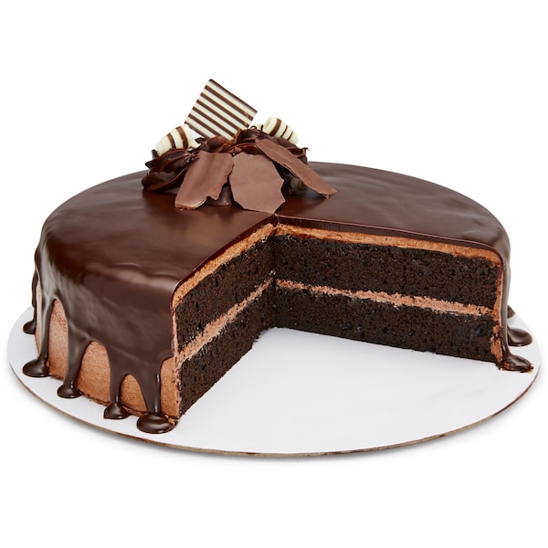 Celebration Cake Masked Chocolate Mud Drip 10 Inch each