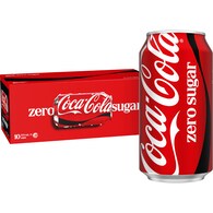 Coca-Cola Zero Sugar Soft Drink Cans