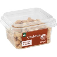 Woolworths Cashew Roasted & Salted Snack Pots