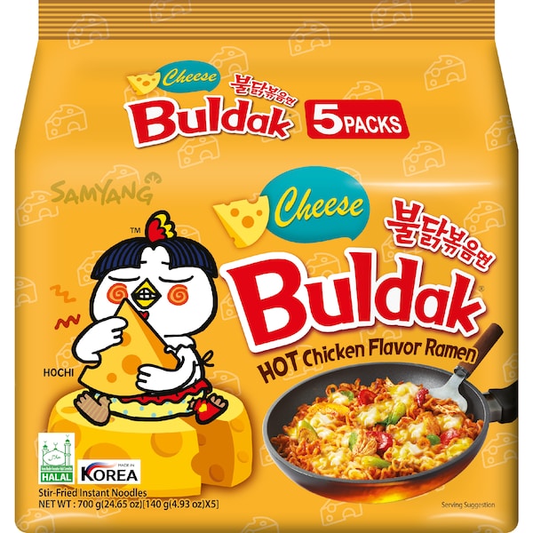 Samyang Ramen Hot Chicken Cheese 5 pack