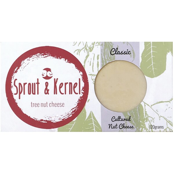 Sprout & Kernel Classic Tree Nut Cheese 120g