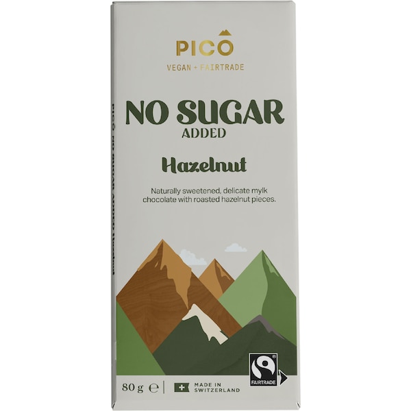Pico No Added Sugar Vegan Chocolate Hazelnut 80g