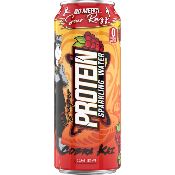 Nexus Super Protein Sparkling Water Sour Razz 355mL