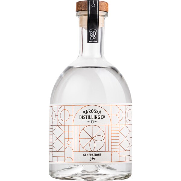 Barossa Distilling Company Genrations Gin 700mL