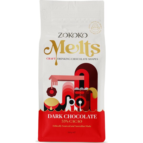 Zokoko Melts Drinking Chocolate Dark Chocolate 300g