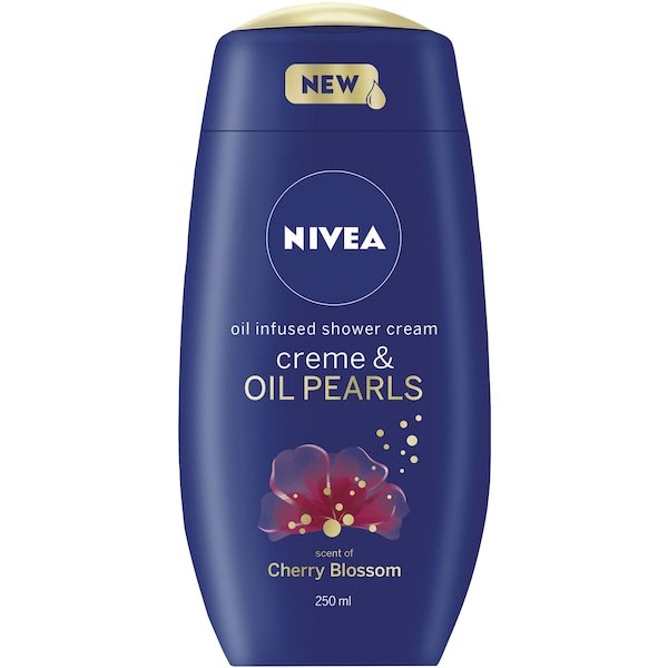 Nivea Cherry Blossom Scented Shower Gel & Body Wash 250mL