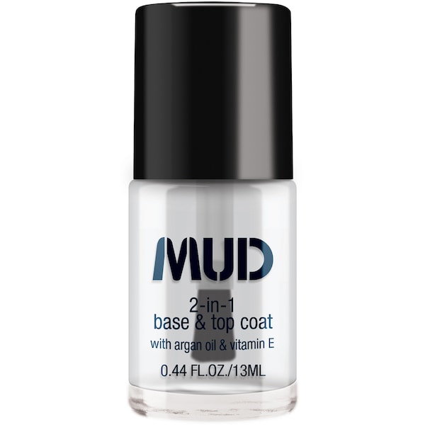 MUD 2In1 Nail Polish Base Top Coat each
