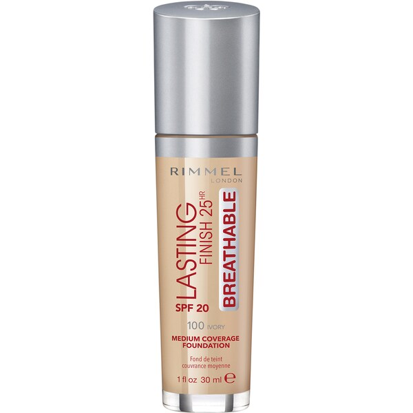 Rimmel London Lf Breathable Foundation Ivory 30mL