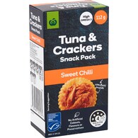 Woolworths Tuna Sweet Chilli With Crackers