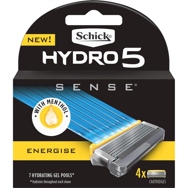 Schick Hydro 5 Sense Energise Refill 4 pack