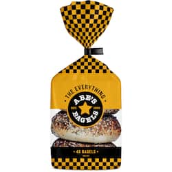 Abe's Bagels The Everything Bagels 4 pack