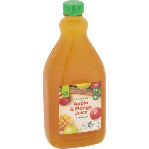 Woolworths Apple & Mango Juice 2l bunch