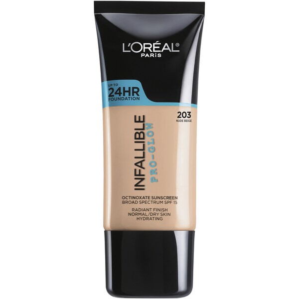 L'Oreal Paris Infallible Pro Glow Foundation Nude Beige 30mL
