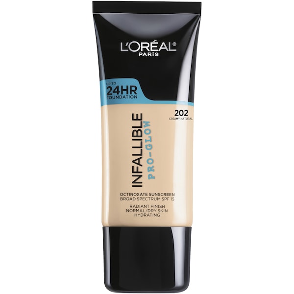 L'Oreal Infallible Pro Glow Foundation Creamy Natural 30mL