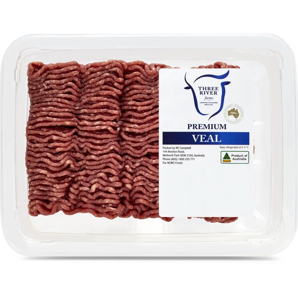 Three River Farms Veal Mince 500G