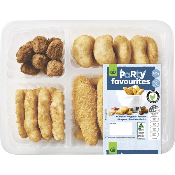 Woolworths Ultimate Party Pack 940g