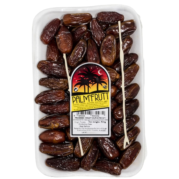 Palm Frutt Deglat Dates Tunusian 500g