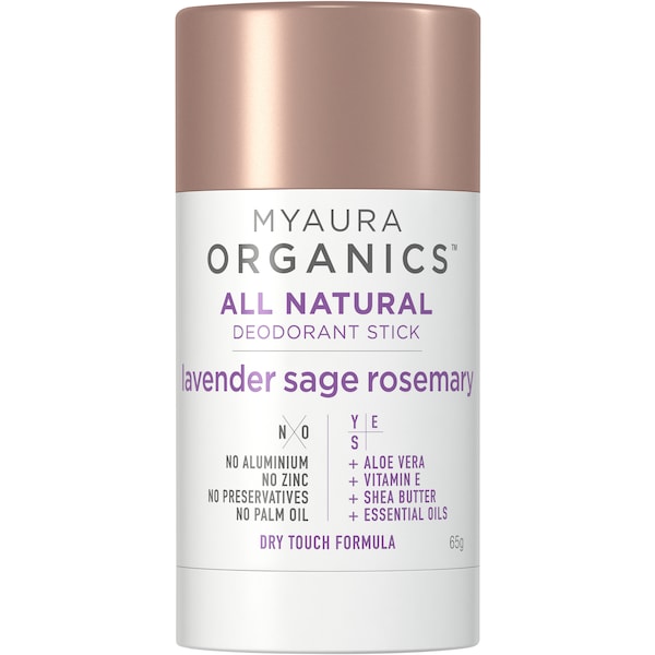 MyAura Organic Deodorant Lavender Sage & Rosemary 65g