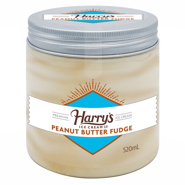 Harry's Ice Cream Co Peanut Butter Ice Cream 520mL Tub