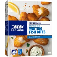 Sealord Southern Blue Whiting Classic Crumb Bites