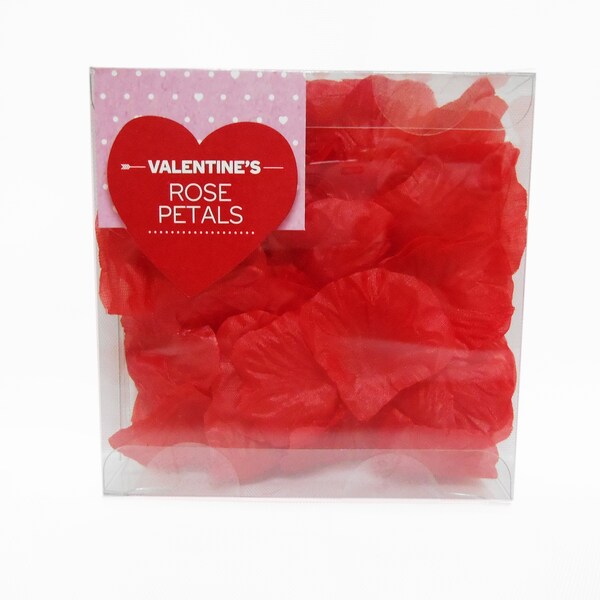 Valentine's Day Rose Petals 50 Pack