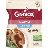 Gravox Roast Pork Family Pack Liquid Gravy Pouch