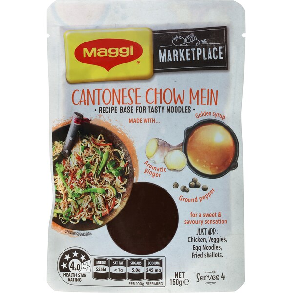 Maggi Marketplace Cantonese Chow Mein 150g