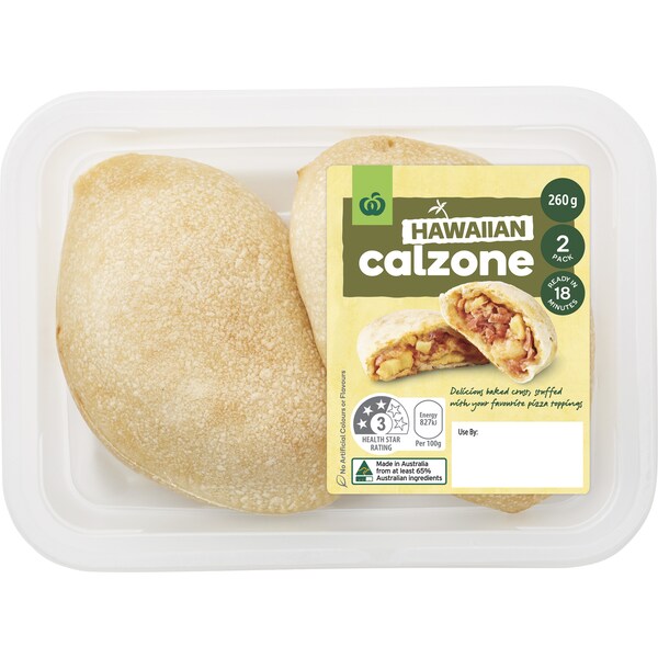 Woolworths Calzone Hawaiian 260g
