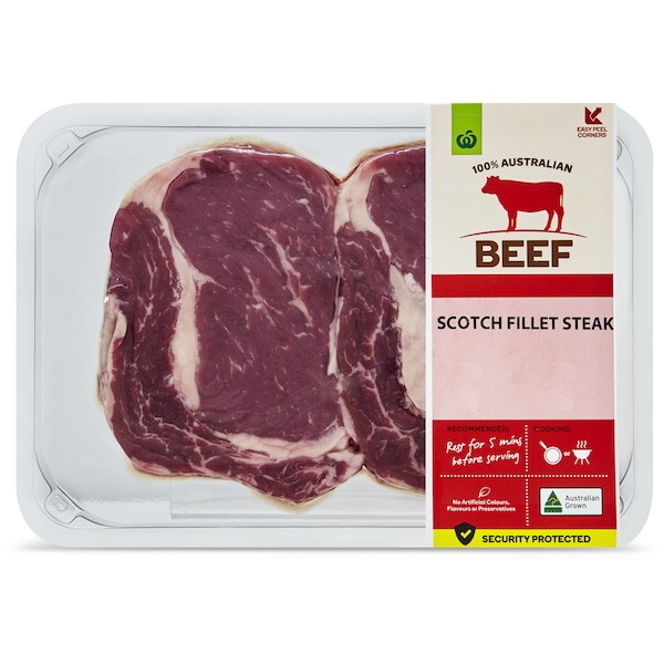 Woolworths Beef Scotch Fillet Thin Slice 200g