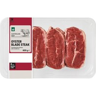 Woolworths Beef Oyster Blade Steak