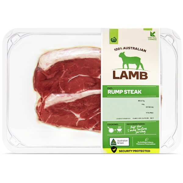 Woolworths Lamb Rump Small 200g - 500g