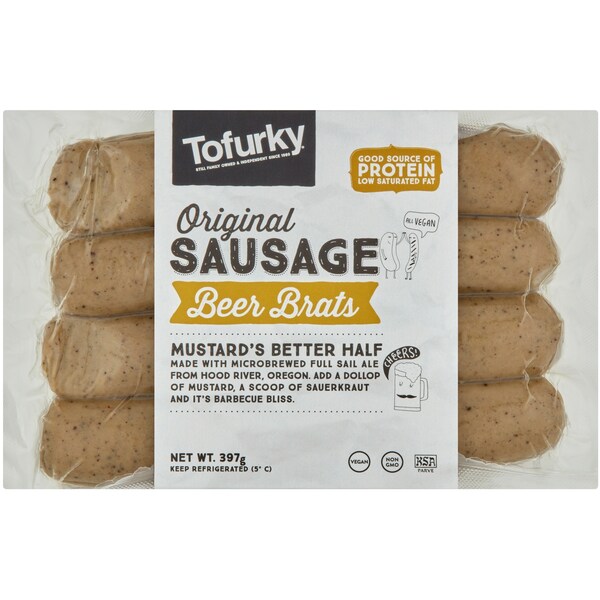 Tofurky Beer Brat Style Sausage 397g