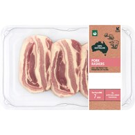 Woolworths Pork Rashers