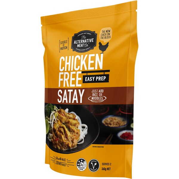 The Alternative Meat Co. Chicken Free Satay 360G