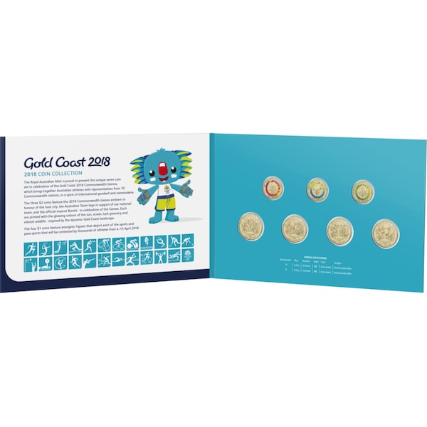 Commonwealth Games Coin Album Each