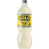 Solo Zero Sugar Original Lemon Soft Drink Bottle