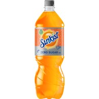 Sunkist Zero Sugar Orange Soft Drink Bottle