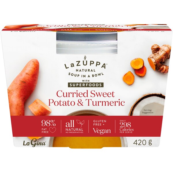 La Zuppa Superfoods Carrot & Ginger Soup Bowl 420g