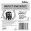 Energizer Max AAA Alkaline Batteries 6 pack