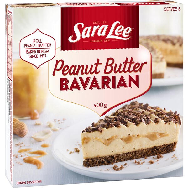 Sara Lee Bavarian Peanut Butter 400g