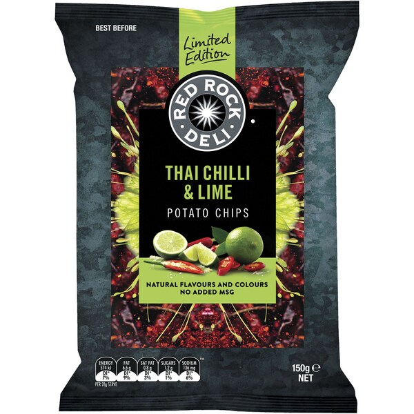 Red Rock Deli Thai Chilli & Lime 150g
