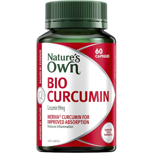 Nature's Own Bio Curcumin 55mg 60 Pack