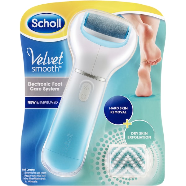 Scholl Velvet Smoot Electronic Footcare System Each