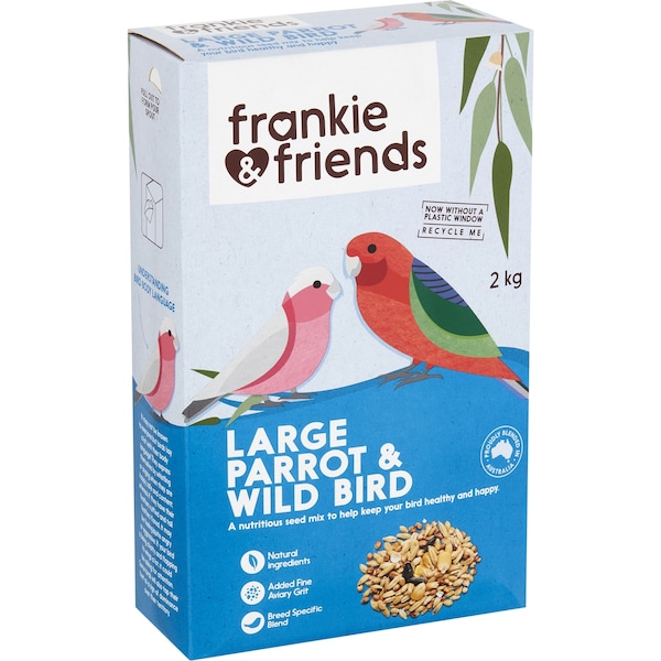 Frankie & Friends Large Parrot & Wildbird Bird Seed Mix 2kg