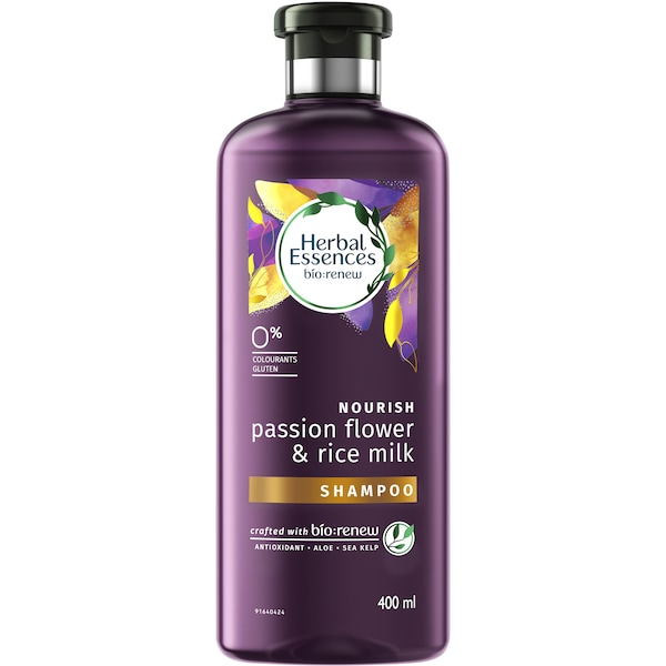 Herbal Essences Bio-Renew Passion Flower & Rice Milk Shampoo 400ml