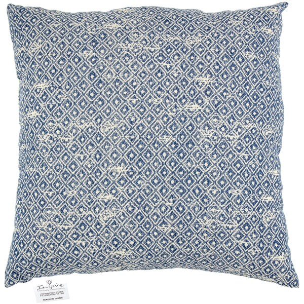 Inspire Cushion Diamond Pattern Navy Each