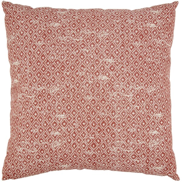 Inspire Cushion Diamond Pattern Coral Each