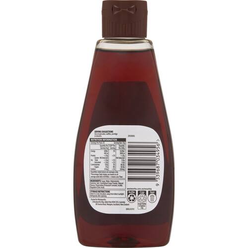 Woolworths Maple Flavoured Syrup 375g bunch